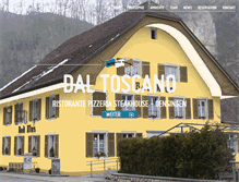 Tablet Screenshot of dal-toscano.ch